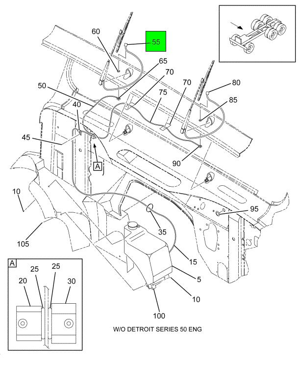 1669033C1 | Navistar International® | BLOCK JUNCTION WINDSHEILD WASHER ...