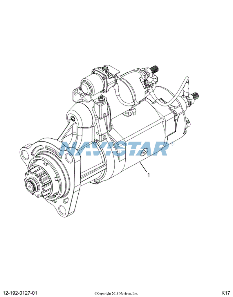 8200604 DelcoRemy® 39MT New Starter Source One Parts Center