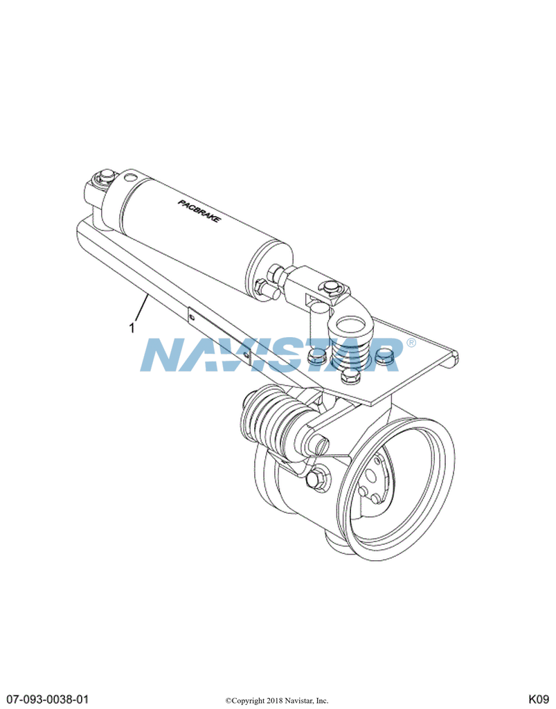 2603211C91 | Navistar International® | CYLINDER AIR COMPLETE BRAKE