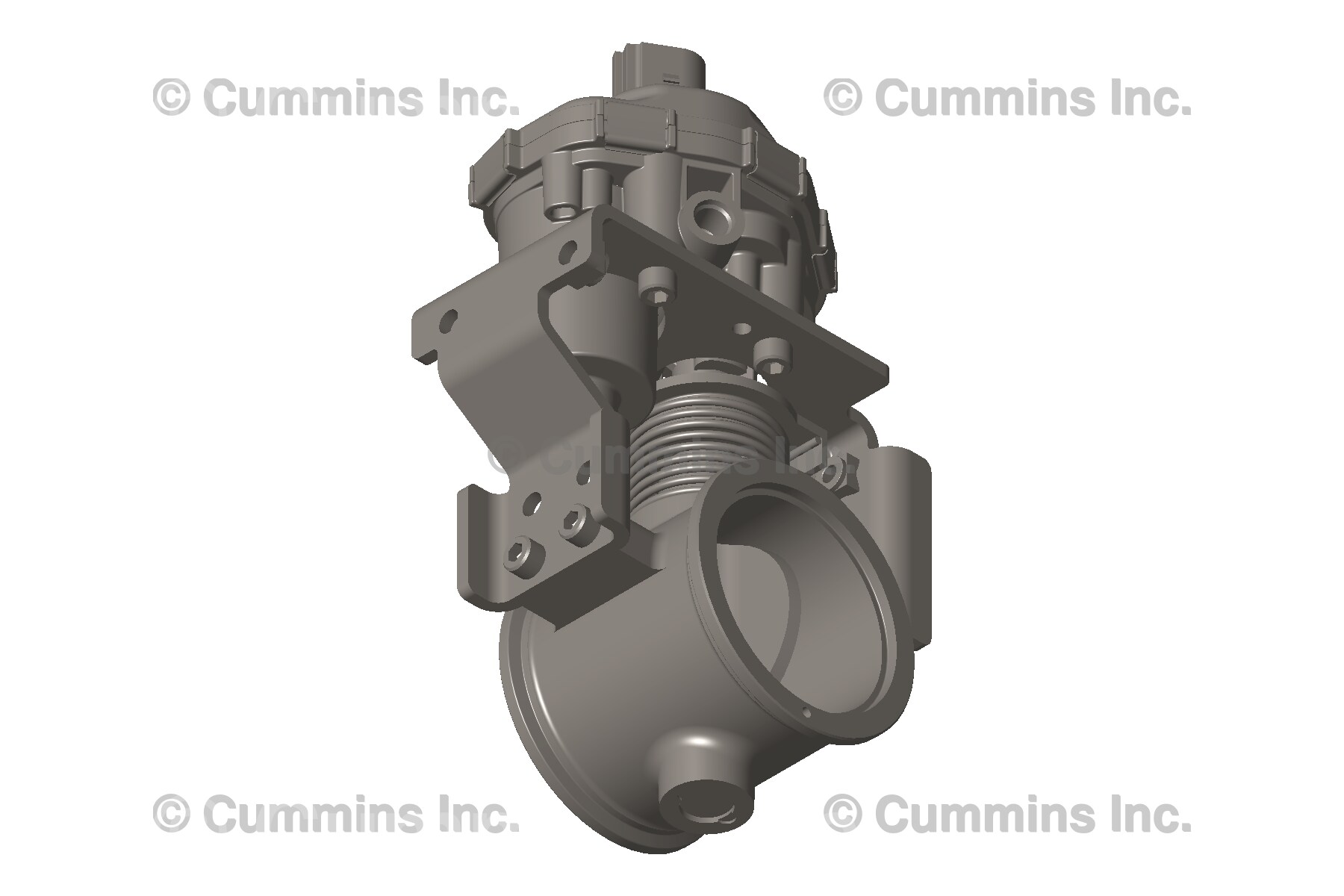 5552195 Cummins® Exhaust Throttle Valve Source One Parts Center