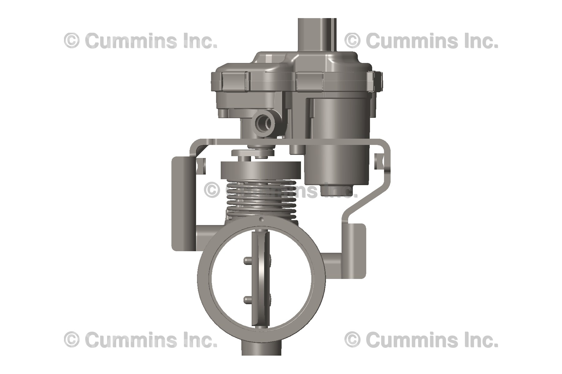 5552195 Cummins® Exhaust Throttle Valve Source One Parts Center