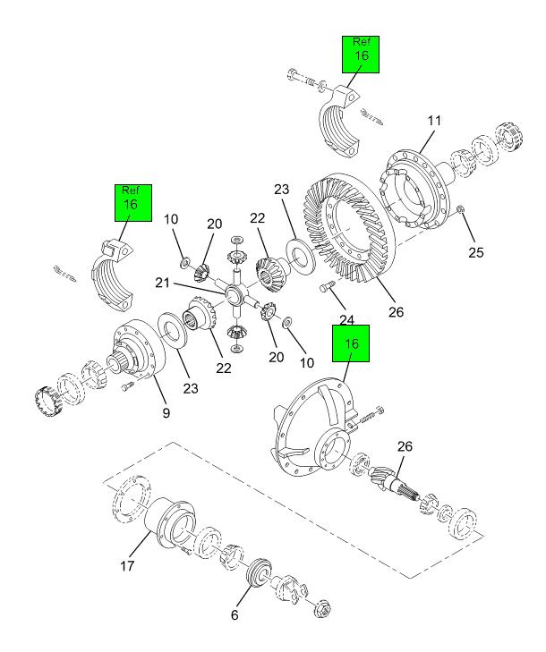 ETN0511219 | Navistar International® | DIFFERENTIAL REAR 411 