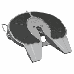 Fifth Wheel, HLDFW33, OB ILS, 36 in, 7.12 in, XL80