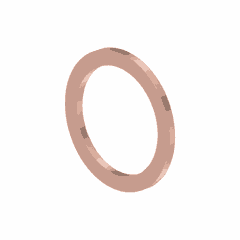 Seal Ring DIN 7603, 20x26, Copper