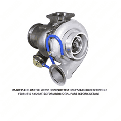 Turbo Assembly 1.27 A/R 56T W/G BT Heavy Duty Dual Actuator