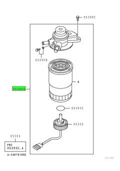 FUEL FILTER ASSY 1