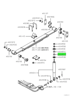 BUSHING,FR SHOCK ABSORBER 5