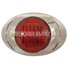 LAMP-LED OVAL CLR/MRKR RE 2 DIODE