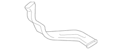 Instrument Panel Air Duct Heater - Right, Rear, Outlet