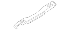 Exterior Door Handle Base Reinforcement - Right, Rear