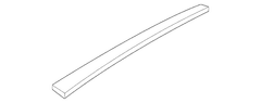 Sunroof Molding Roof Trim Panel - Right, Center