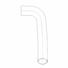 Water Bypass Tube for S60 14L DDEC VI EPA07