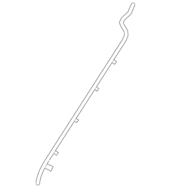 Sunroof Drain Hose - Left