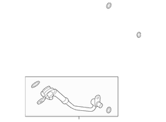 Turbocharger Coolant Line Water Tube - Outlet 2.7L