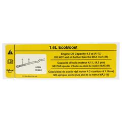 Engine Decal Sticker - 1.6L (6-MT)
