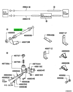 HOSE,P/S OIL LINE 1