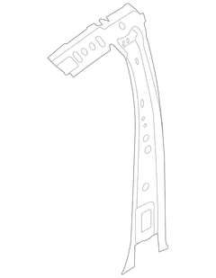 Body B-Pillar Reinforcement Crew Cab REINFORCED Pillar <br>Body B Hinge