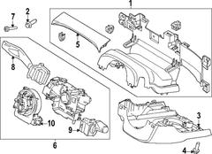 Steering Column Switch Housing