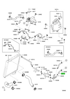 HOSE,RADIATOR CONDENSER TANK 1