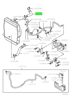 HOSE,RADIATOR,UPR 1