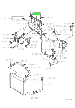 TANK,RADIATOR CONDENSER 1