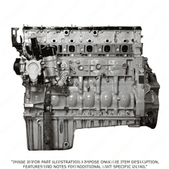 Long Block Plus - DD16, EPA10, Rear Sump, Exchange