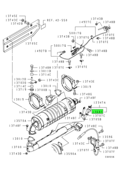 GASKET,EXHAUST MUFFLER 1