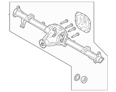Differential Housing Axle - Rear 3.3L 3.15 Ratio
