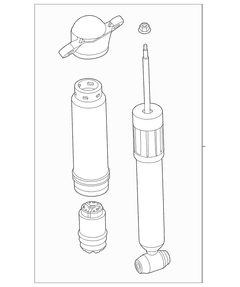 Suspension Shock Absorber - Rear