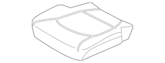 Seat Cover legend cloth Cushion <br>A that replaces the original equipment back and bottom
