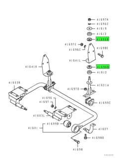 WASHER,RR SUSP STABILIZER 2