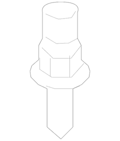 Breather Hose Vent - Front