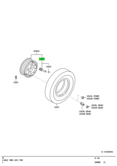 VALVE,TIRE 1