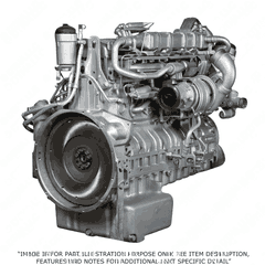 PowerChoice Engine MBE4000 12.8L EPA04 without Turbo-Brake