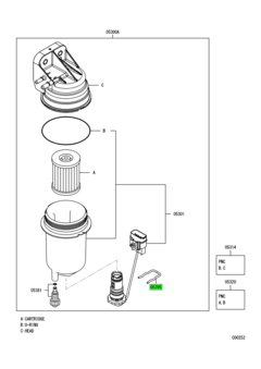 CLIP,FUEL FILTER 1