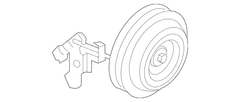 Air Conditioning (A/C) Compressor Clutch - 2.3L