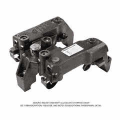 Brake Base Kit for Model 770, 12VDC, 3-Brake