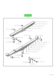 SPRING ASSY,RR SUSP,RH 1
