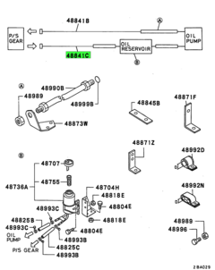 TUBE,P/S OIL 1