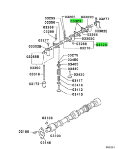 ROCKER ARM,INLET & EXHAUST VALVE 1