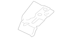 Fender Rail Bracket - Left, Front