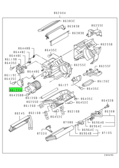 FAN & MOTOR ASSY,HEATER 3