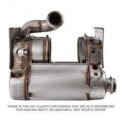 DOC/SCR Kit with Gasket and Clamps