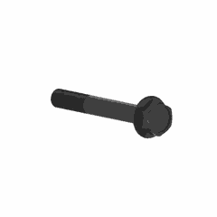 M8 x 60 mm Hex Head Bolt, Grade 10.9, Phosphate Coated