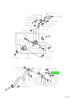 BRACKET,EXHAUST TAIL PIPE CLAMP 1