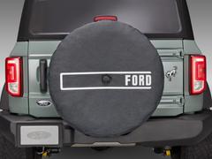 Ford TG Stamping, Opaque White Ink Spare 35 inch Tire Cover