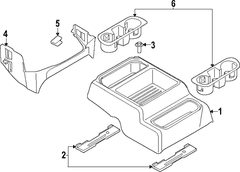 Instrument Panel Console