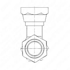 Water Supply Hose for Exhaust Manifold, S60 14L DDEC IV