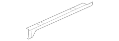 Quarter Panel Reinforcement Bodyside - Left, Inner (All Extended Frame)