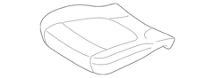 Seat Cover Cushion - Right, Front
